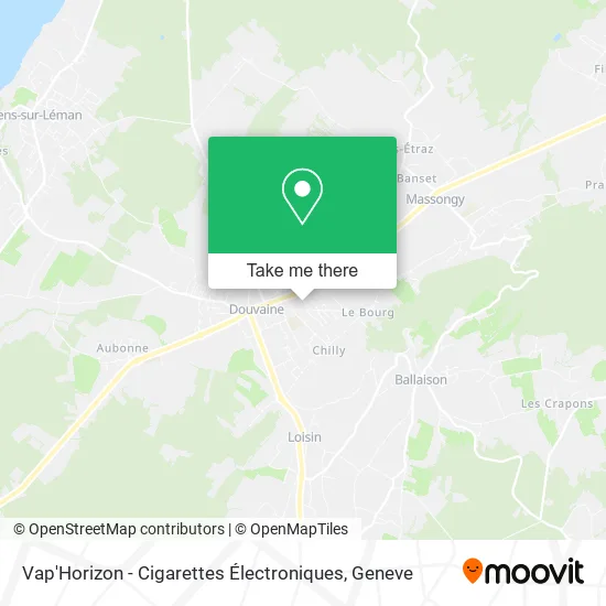 Vap'Horizon - Cigarettes Électroniques map