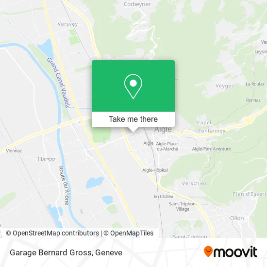 Garage Bernard Gross map