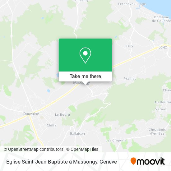 Église Saint-Jean-Baptiste à Massongy map