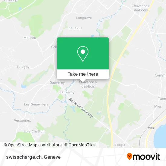 swisscharge.ch map