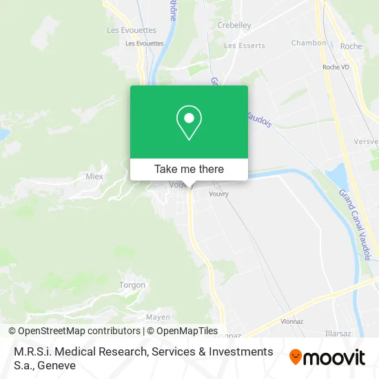M.R.S.i. Medical Research, Services & Investments S.a. map