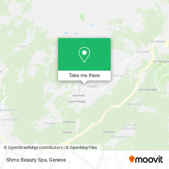 Shms Beauty Spa map