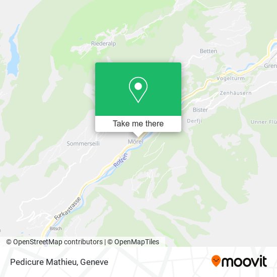 Pedicure Mathieu map