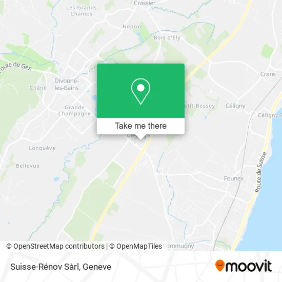 Suisse-Rénov Sàrl map