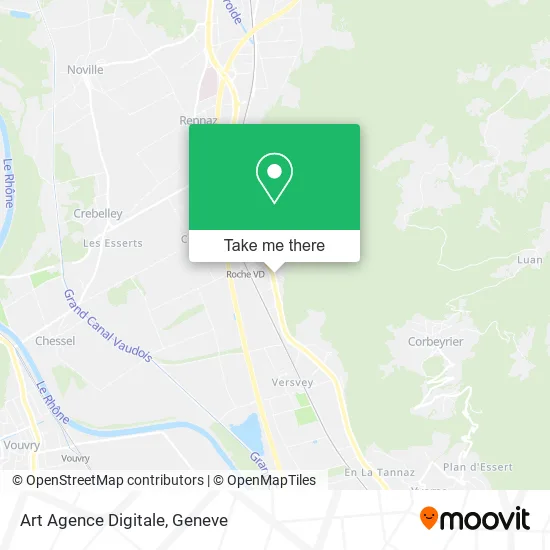 Art Agence Digitale map