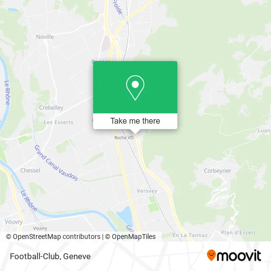 Football-Club map
