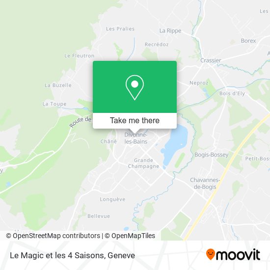 Le Magic et les 4 Saisons map
