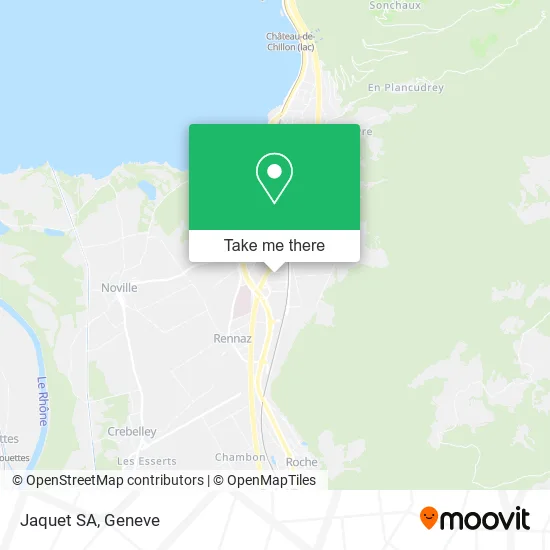 Jaquet SA map