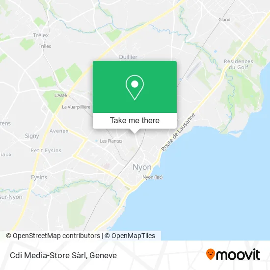 Cdi Media-Store Sàrl map