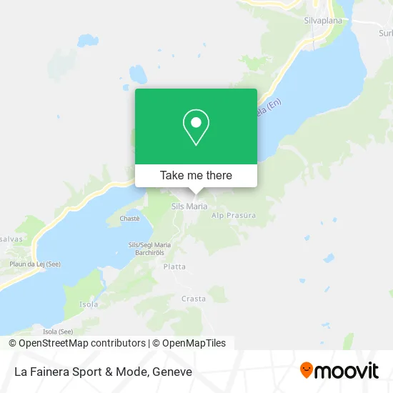 La Fainera Sport & Mode map