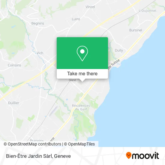 Bien-Être Jardin Sàrl map