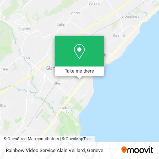 Rainbow Video Service Alain Veillard map