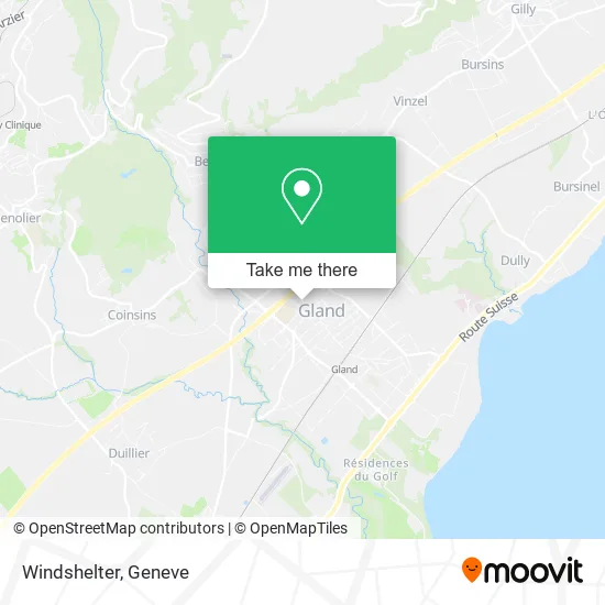 Windshelter map