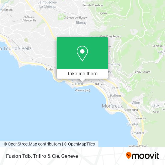 Fusion Tdb, Trifiro & Cie map