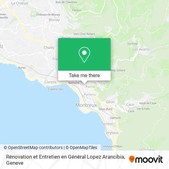 Rénovation et Entretien en Général Lopez Arancibia map