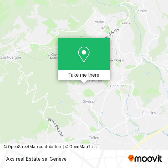 Axs real Estate sa map