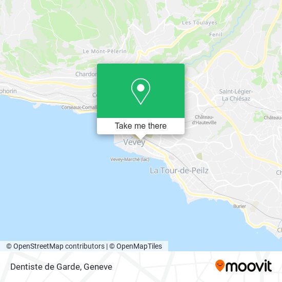 Dentiste de Garde map