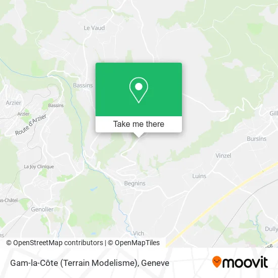 Gam-la-Côte (Terrain Modelisme) map
