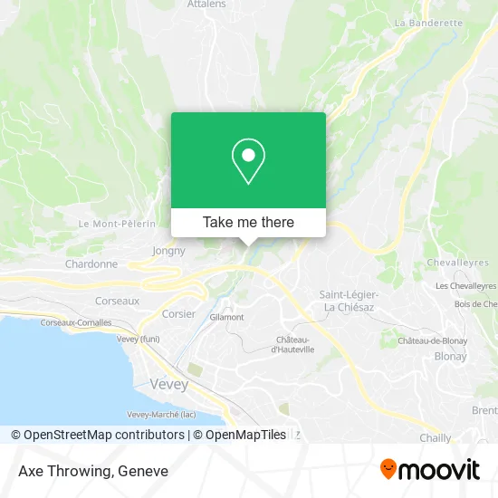 Axe Throwing map
