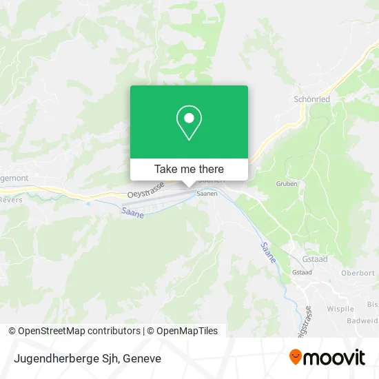 Jugendherberge Sjh map