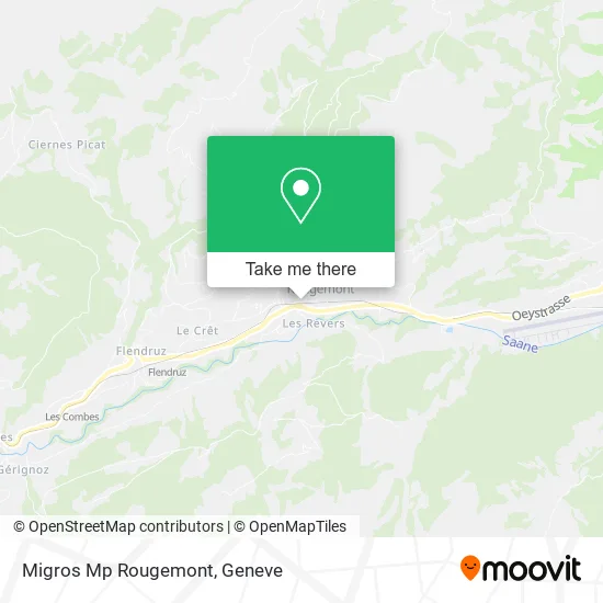 Migros Mp Rougemont map
