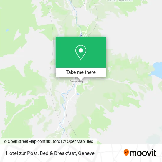 Hotel zur Post, Bed & Breakfast map