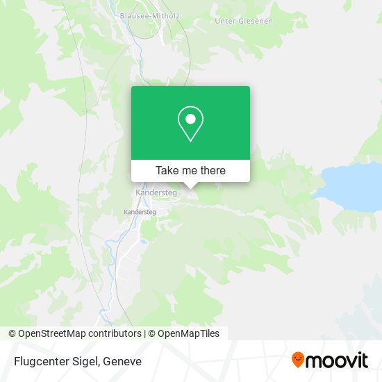 Flugcenter Sigel map