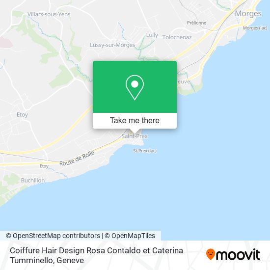 Coiffure Hair Design Rosa Contaldo et Caterina Tumminello map