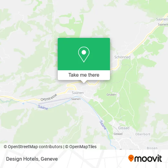 Design Hotels map