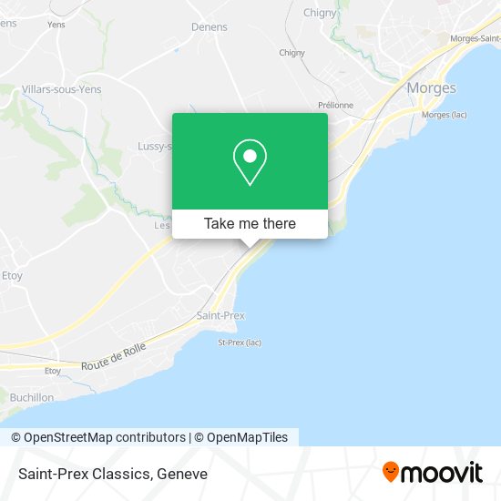 Saint-Prex Classics map