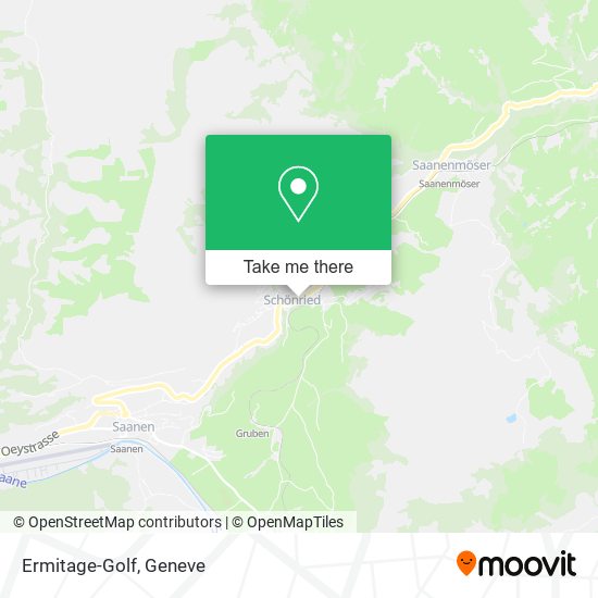 Ermitage-Golf map