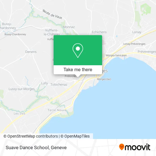 Suave Dance School map