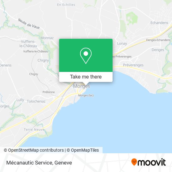 Mécanautic Service map