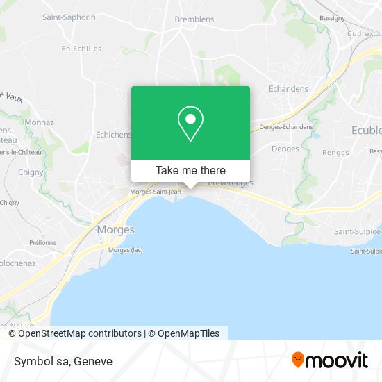 Symbol sa map