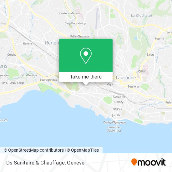 Ds Sanitaire & Chauffage map