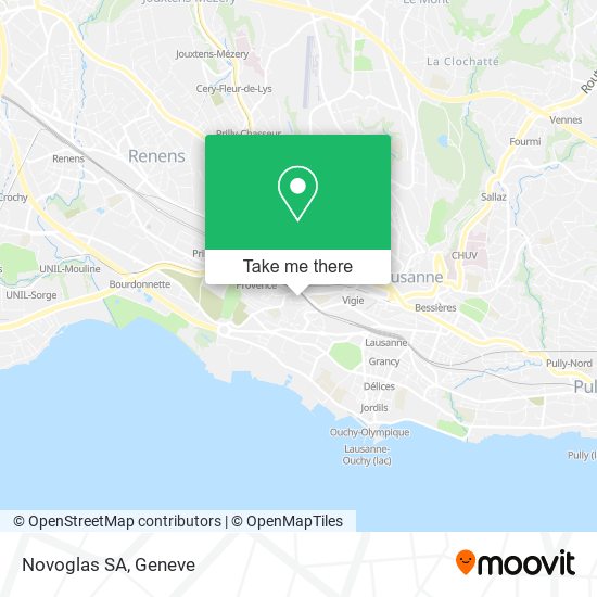 Novoglas SA map