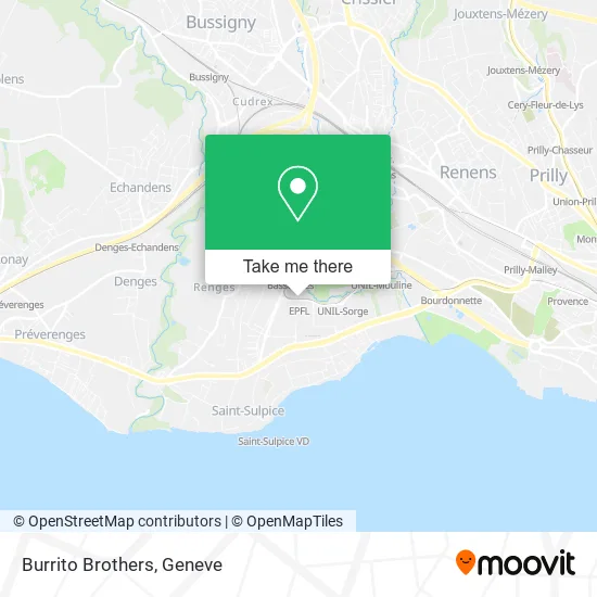 Burrito Brothers map