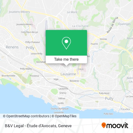 B&V Legal - Étude d'Avocats map