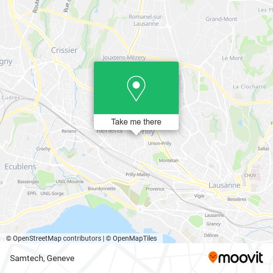Samtech map