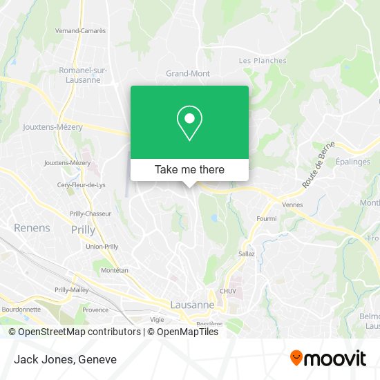 Jack Jones map