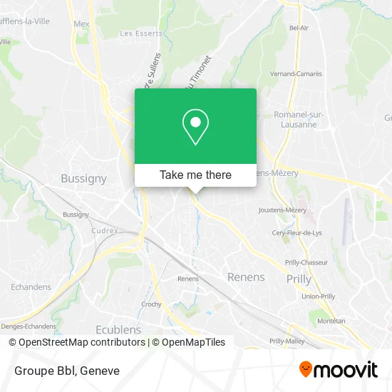 Groupe Bbl map