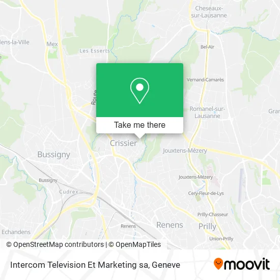 Intercom Television Et Marketing sa map