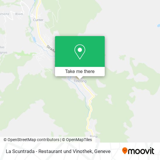 La Scuntrada - Restaurant und Vinothek map
