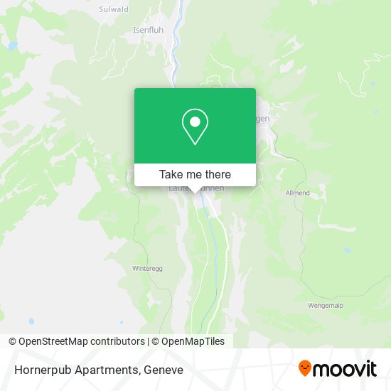 Hornerpub Apartments map