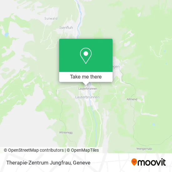 Therapie-Zentrum Jungfrau map