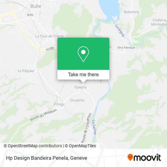 Hp Design Bandeira Penela map