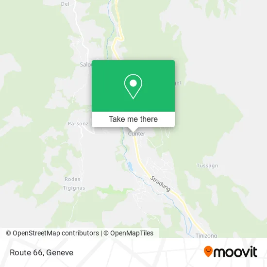 Route 66 map