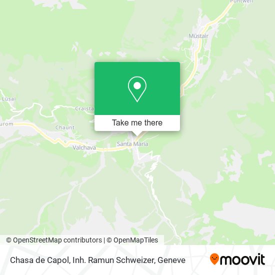 Chasa de Capol, Inh. Ramun Schweizer map