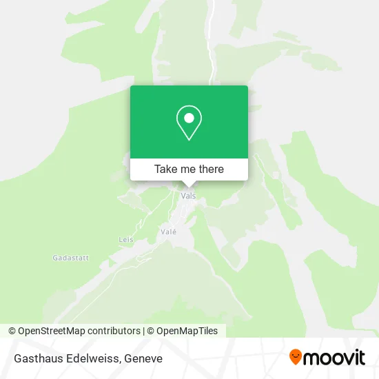 Gasthaus Edelweiss map