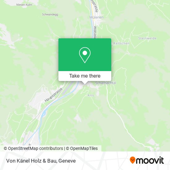 Von Känel Holz & Bau map